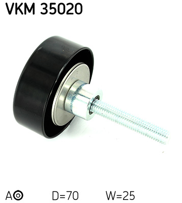 SKF Vratná/vodiaca kladka rebrovaného klinového remeňa VKM35020